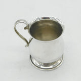 Sterling Silver Miniature Pint Tankard Vintage 1977 Sheffield