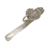 Victorian Dutch Sterling Silver Sewing Chatelaine Clip Antique c1880 Classical
