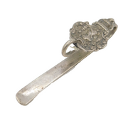 Victorian Dutch Sterling Silver Sewing Chatelaine Clip Antique c1880 Classical