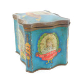 King George V & Queen Mary Coronation Biscuit Tin Antique c1910