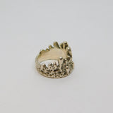 Sterling Silver SA'OTI 'Large Nar' Studio Band Ring Contemporary c2020 Size L