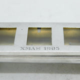Edwardian Sterling Silver Triple Postage Stamp Box Antique Birmingham