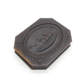 Edwardian Early Bakelite Horse Racing Portrait Frame on Card Antique c1910s