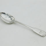 Aberdeen Scottish Provincial Sterling Silver Dessert Spoon Antique Georgian