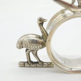 20th Century Australian Silver Plated Novelty Napkin Ring Antique c1920s