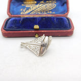 Sterling Silver Sailboat Charm Pendant Vintage c1970