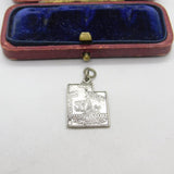 Sterling Silver Utah Medallion Charm Pendant Vintage c1970