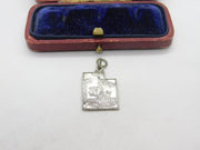 Sterling Silver Utah Medallion Charm Pendant Vintage c1970