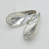 20th Century Silver Plated Mussel Shell Pickers Vintage c1990s