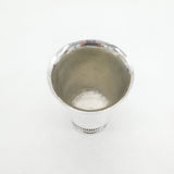 18th Century Poitiers French .950 Silver Pedestal Beaker Cup Antique c1790s