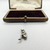 Sterling Silver Lincoln Imp Charm Pendant Vintage c1970