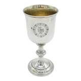 Victorian Sterling Silver 'IHS' Communion Chalice Antique 1859 London