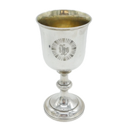 Victorian Sterling Silver 'IHS' Communion Chalice Antique 1859 London