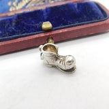 Sterling Silver Old Boot Charm Pendant Vintage c1970