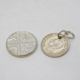 Sterling Silver Charm Pendant Vintage c1970