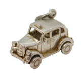 Sterling Silver Motor Car Charm Pendant Vintage c1970