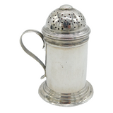 George I Sterling Silver Pounce Pot Antique 1727 London 18th Century