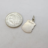 Sterling Silver Enamel London Charm Pendant Vintage c1970s