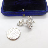Sterling Silver Flamenco Dancer Charm Pendant Vintage c1970