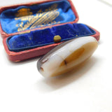 Spare Natural Resin Cylindrical Bead Charm Pendant Vintage c1970
