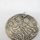 13th Century Silver Venetian Gross Coin Charm Pendant c1250 AD