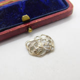 Sterling Silver Theatrical Muse Masks Charm Pendant Vintage c1970
