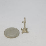 Sterling Silver Nelsons Column Charm Pendant Vintage c1970
