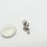 Sterling Silver Sombrero Latin Guitar Player Charm Pendant Vintage c1970