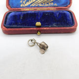 Sterling Silver Bucket & Spade Charm Pendant Vintage c1970