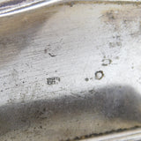 19th Century Dutch Sterling Silver Floral Snuff Box Antique c1820s