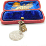 Sterling Silver Cashpoint Charm Pendant Vintage c1970