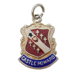 Sterling Silver Castle Howard Charm Pendant Vintage c1970