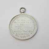 Sterling Silver Scottish Bakers 'Wheatmeal Bread' Prize Medal Antique 1935