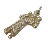 Sterling Silver St Christopher Travel Charm Pendant Vintage c1970