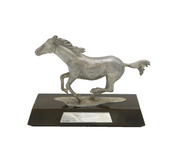 Asprey & Co Sterling Silver Horse Racing Presentation Trophy Vintage 1968 London