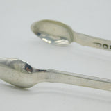Aberdeen Scottish George IV Sterling Silver Sugar Tongs Antique James Robertson
