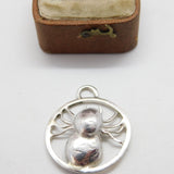 Scottish Sterling Silver Spider Charm or Pendant Vintage 1998 Edinburgh
