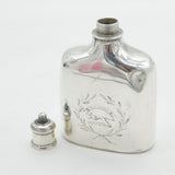 18th Century Georgian Sterling Silver Hunting Interest 'Tallyho' Spirit Flask