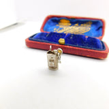 Sterling Silver Golf Clubs Charm Pendant Vintage c1970