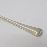 Irish George II Sterling Silver Salt Shovel Spoon Antique c1750s Dublin