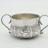 Charles II Restoration Period Sterling Silver Porringer Cup Antique 1661 London