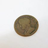 King Charles II AE Farthing Coin 1670s Antique Worn Condition Spink 3394