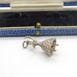 Sterling Silver Dancing Flamenco Spanish Dancer Charm Pendant Vintage c1970