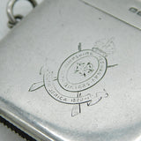 Boer War Sterling Silver Hampshire Yeomanry 1901 Vesta Case Antique