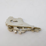 Sterling Silver Winged Cherub Sweetheart Brooch Antique c1920 Art Deco
