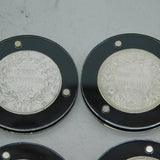 London Mint Office Complete Silver British-India Rupee Seven Coin Set