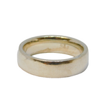 Sterling Silver Thick Wedding Band Ring Vintage c1970 Size P
