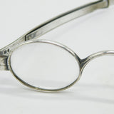 George III Pair of Sterling Silver Wig Spectacles Antique c1820 London