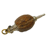 19th Century Nut Form 'Memories of Tenby' Stanhope Propelling Pencil Antique