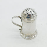 George I Sterling Silver Pounce Pot Caster Antique 1723 London